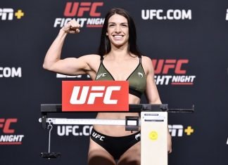 Mackenzie Dern, UFC Vegas 23 weigh-in