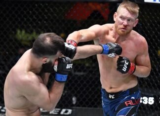 Julian Marquez and Sam Alvey, UFC Vegas 23