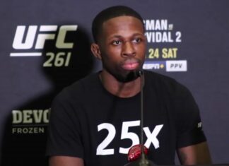 Randy Brown, UFC 261 media day