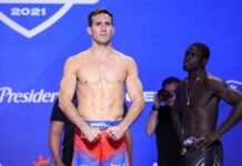Rory MacDonald PFL 2 weigh-in