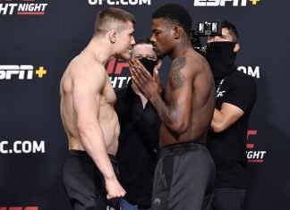 Marvin Vettori and Kevin Holland, UFC Vegas 23