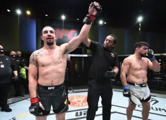 UFC Vegas 24 Results: Robert Whittaker Dominates Kelvin Gastelum, Seeks Adesanya Rematch Robert Whittaker and Kelvin Gastelum, UFC Vegas 24