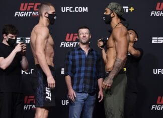 Tom Breese vs. Antonio Arroyo Pulled from UFC Vegas 28 During Broadcast Tom Breese and Antonio Arroyo, UFC Vegas 28