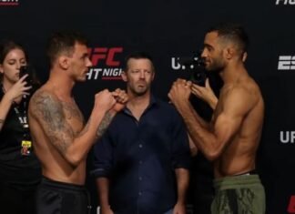 Jai Herbert and Renato Moicano, UFC Vegas 30