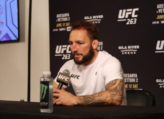 Brad Riddell, UFC 263