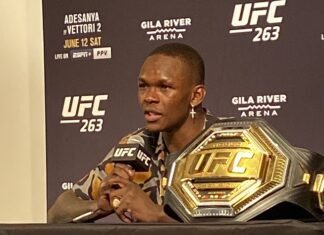 Israel Adesanya, UFC 263
