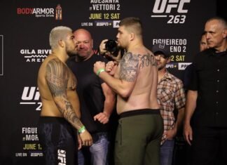 Carlos Felipe and Jake Collier, UFC 263