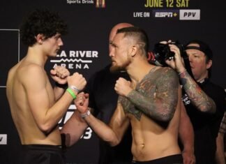 Chase Hooper and Steven Peterson, UFC 263