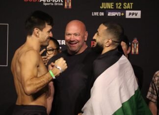 Demian Maia and Belal Muhammad, UFC 263