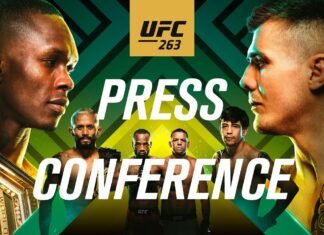 UFC 263: Adesanya vs. Vettori press conference live stream