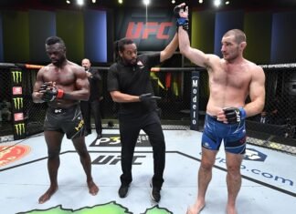 Sean Strickland and Uriah Hall, UFC Vegas 33