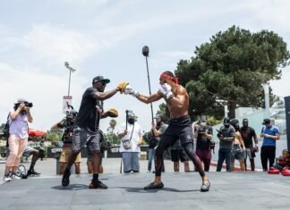 Antonio McKee and son A.J., Bellator 263 open workout