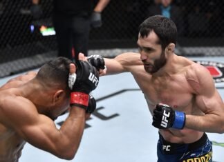 Khalid Taha and Sergey Morozov, UFC Vegas 31