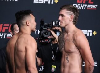 UFC Vegas 32 Results: Brendan Allen’s Body Work Key in Win Over Soriano Punahele Soriano and Brendan Allen, UFC Vegas 32