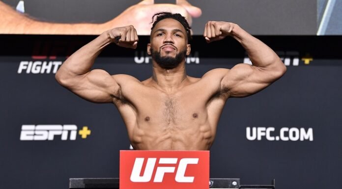 Kevin Lee, UFC Vegas 35 weigh-in