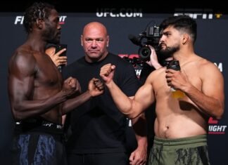UFC Vegas 34: Cannonier Seeks Return to Form Against Gastelum Jared Cannonier and Kelvin Gastelum, UFC Vegas 34