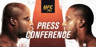 UFC 265 Lewis vs. Gane Press conference