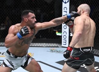 Devin Clark Gives Dental Update After Gruesome UFC Vegas 37 Fight Devin Clark and Ion Cutelaba, UFC Vegas 37