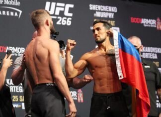 Jonathan Pearce and Omar Morales, UFC 266