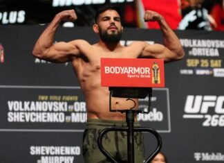 Nasrat Haqparast UFC