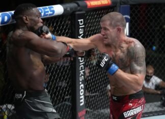 UFC Vegas 36 Marc-Andre Barriault