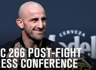 UFC 266 presser