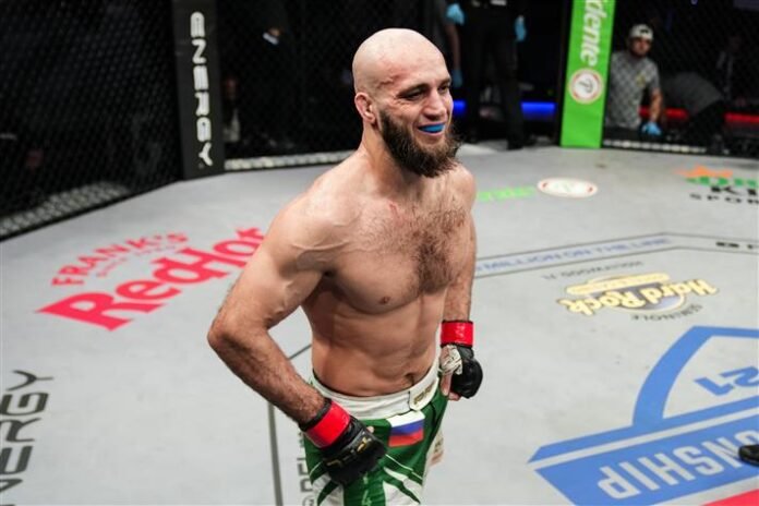 06 PFL 2021 World Championship Khaybulaev V Wade 04 Movlid Khaybulaev, PFL