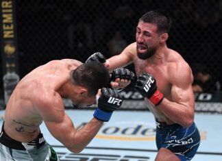 Felipe Colares and Chris Gutierrez, UFC Vegas 39