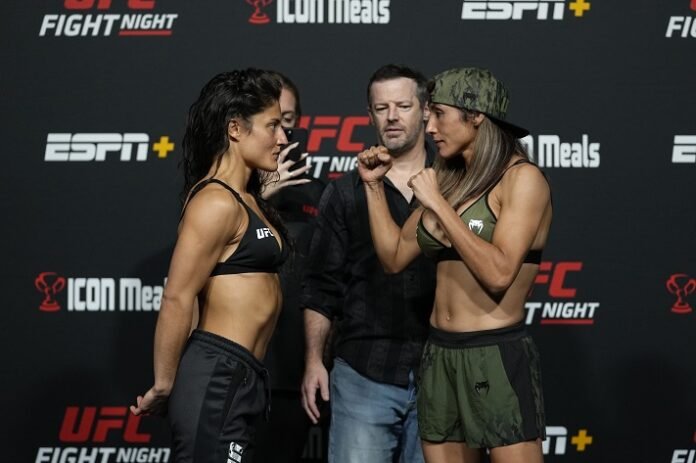 Lupita Godinez and Silvana Gomez Juarez, UFC Veas 39