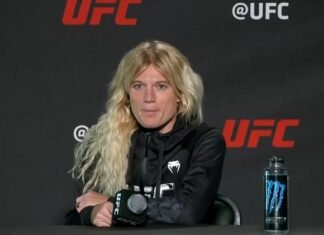 Manon Fiorot, UFC Vegas 40 media day