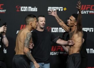 Jeff Molina and Daniel Lacerda (Daniel Da Silva) UFC Vegas 41