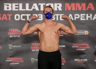 Patrik Pietila Bellator 269 weigh-in