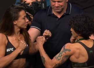 Amanda Ribas and Virna Jandiroba, UFC 267