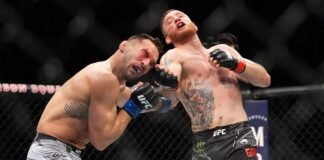 Justin Gaethje and Michael Chandler, UFC 268