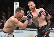 Michael Chandler and Justin Gaethje, UFC 268