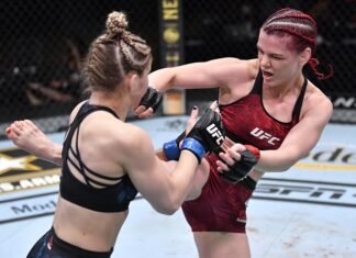 Gillian Robertson and Miranda Maverick UFC 260