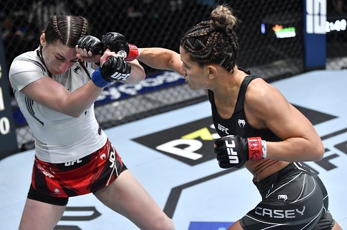 UFC Vegas 42: Cortney Casey Snaps Two-Fight Skid, Beats Liana Jojua