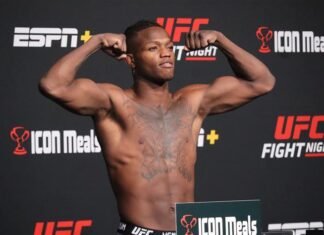 Terrance McKinney Announced as Ricky Glenn’s Replacement Against Drew Dober at UFC Vegas 50 Terrance McKinney, UFC