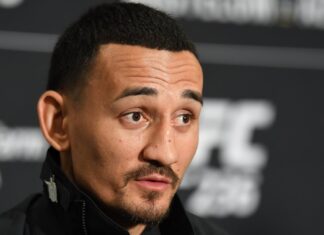 UFC Vegas 42 max holloway post-fight