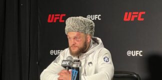 Rafael Fiziev, UFC Vegas Post-Fight Scrum
