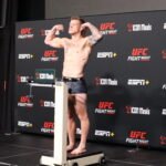 Jimmy Crute, UFC Vegas 44 Weigh-Ins