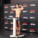 Claudio Puelles, UFC Vegas 44 Weigh-In