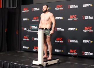 Azamat Muzarkanov, UFC Vegas 44 Weigh-Ins
