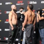 Bryan Barberena vs. Darian Weeks, UFC Vegas 44 Weigh-In