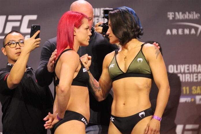 Gillian Robertson and Priscila Cachoeira, UFC 269