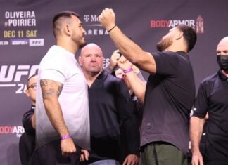 Augusto Sakai and Tai Tuivasa, UFC 269
