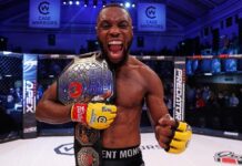 Dominique Wooding Cage Warriors
