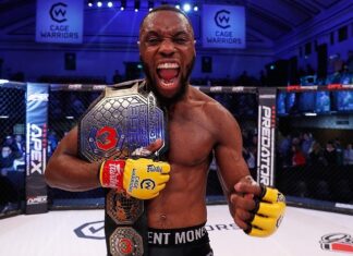 Dominique Wooding Cage Warriors