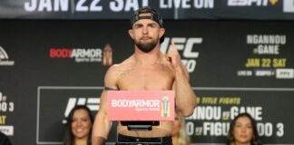Cody Stamann, UFC 270 Ceremonial weigh-in