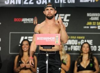 Cody Stamann, UFC 270 Ceremonial weigh-in